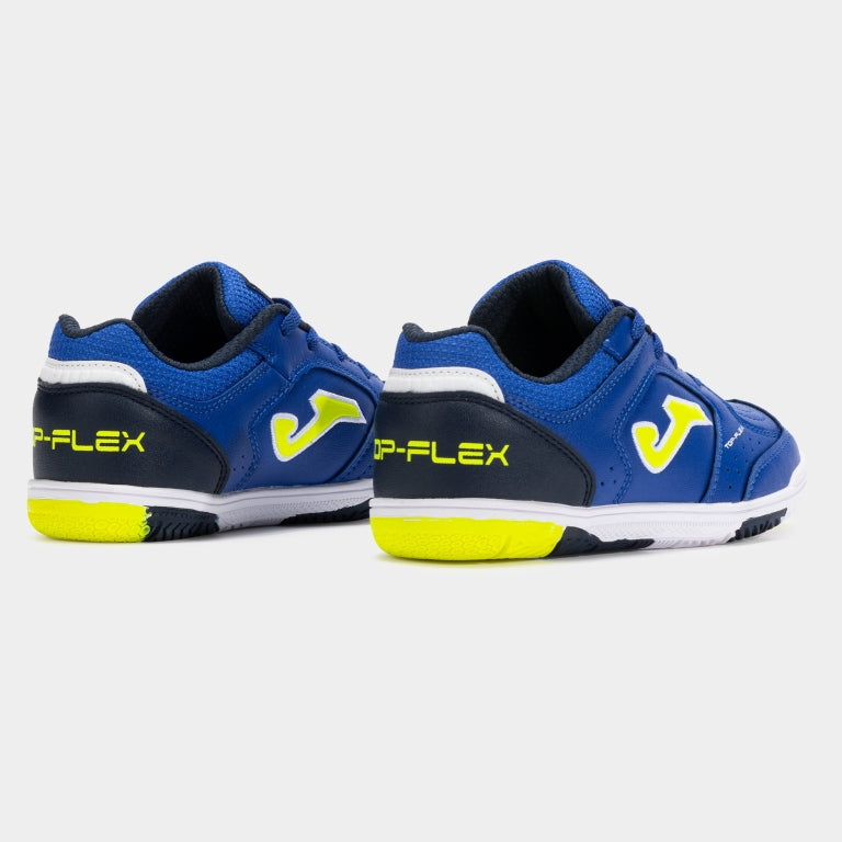 Joma Top Flex Jr 2633 Navy Blue Yellow Indoor