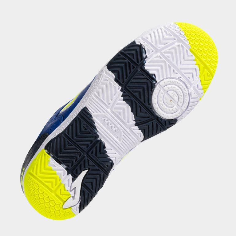 Joma Top Flex Jr 2633 Navy Blue Yellow Indoor